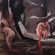 The-Silent-Space-of-Uncertainty- 2021-oil-on-canvas-100cm-x-120cm
