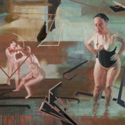 Inevitablity of Disenchantment, 2024, oil on canvas, 100cm x 120cm
