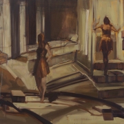 Evanescence, 2016, oil on canvas, 1m x 1.1m